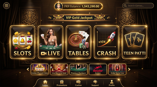 Main screen of explorer slots casino page for PK players - 4